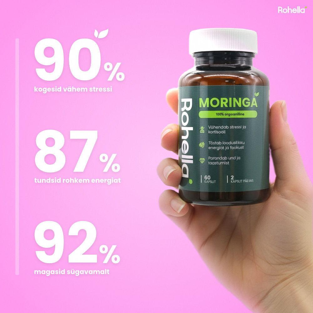 Rohella Moringa – 100% looduslik toidulisand