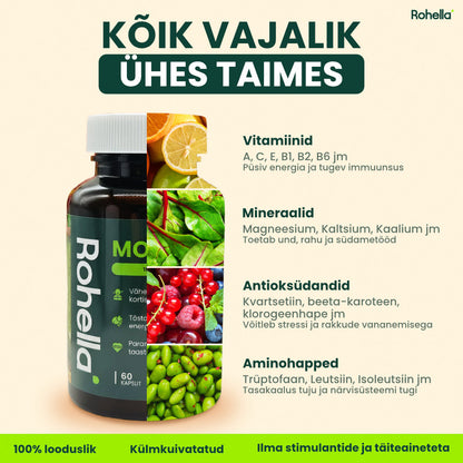 Rohella Moringa – 100% looduslik toidulisand