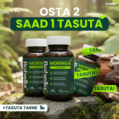 Rohella Moringa – 100% looduslik toidulisand